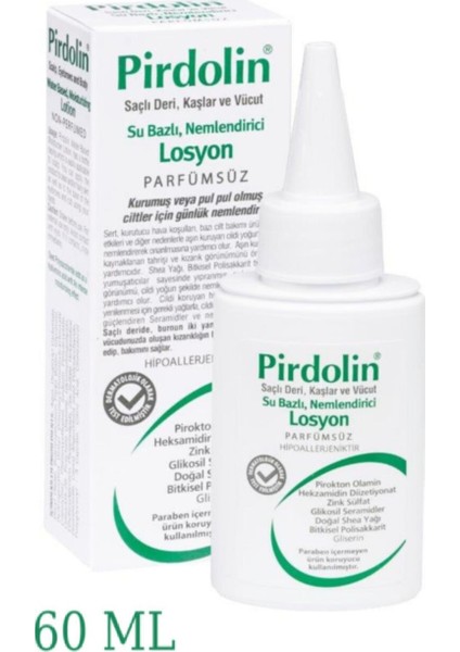 Su Bazlı 60 ml Nemlendirici Losyon Parfümsüz
