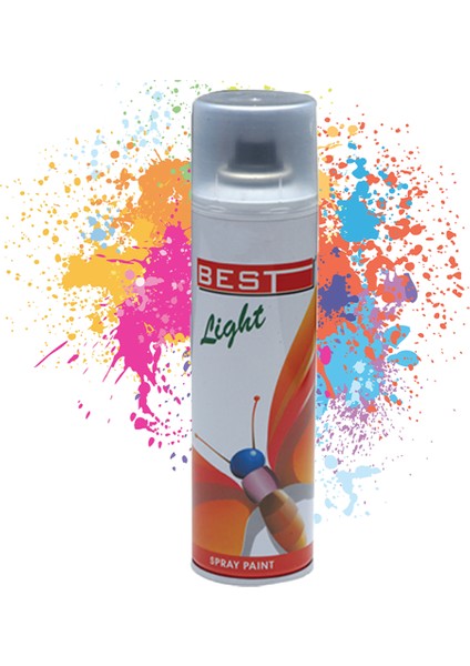 Light Sprey Boya 250 ml Mat Siyah