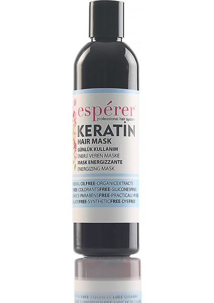 Keratin Günlük Enerji Veren Saç Maskesi - 275 ml