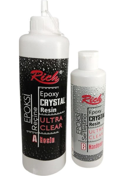 Epoxy Crystal Şeffaf Reçine Seti