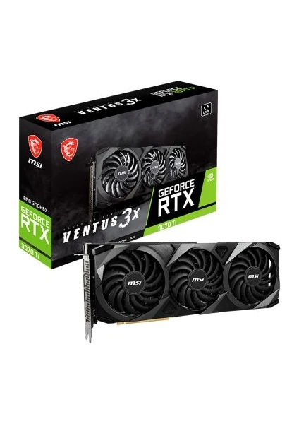 GeForce RTX 3070 TI VENTUS 3X 8GB OC 256Bit GDDR6X PCI-Express x16 Ekran Kartı (GeForce RTX 3070 TI VENTUS 3X 8G OC)