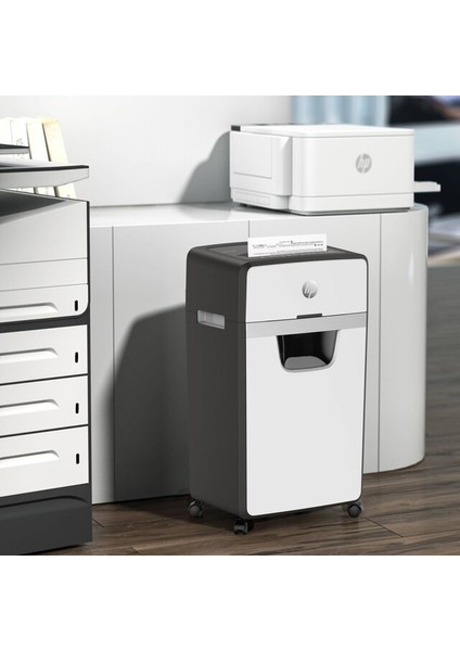 OneShred 24CC Evrak İmha Makinesi / Kağıt Kırpma Makinesi - Çapraz /Parçacık kesim -4mm x 35mm-30lt
