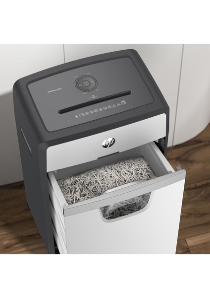OneShred 24CC Evrak İmha Makinesi / Kağıt Kırpma Makinesi - Çapraz /Parçacık kesim -4mm x 35mm-30lt