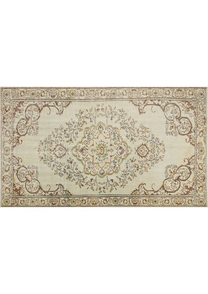 7716 153 x 263 cm Klasik Modern Vintage Eskitme Halı