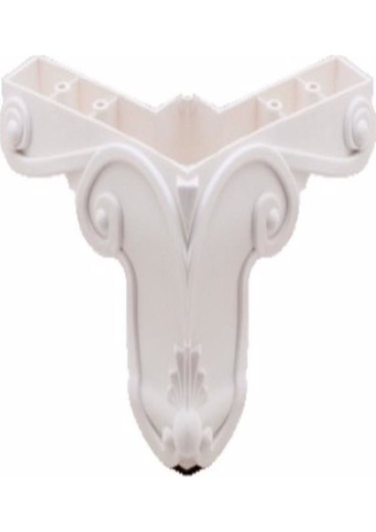 Eko Lükens Aslan Ayak 12 cm Beyaz
