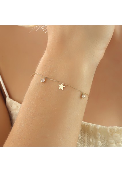 Altın Yıldız Bileklik