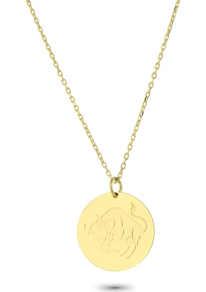 Altın Boğa Burcu Kolye fiyatları