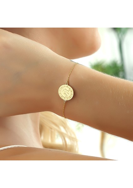 Gümüş Kova Burcu Bileklik