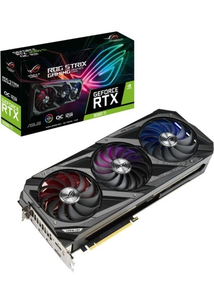 GeForce RTX 3080Ti OC 12GB 384Bit GDDR6X PCI-Express 4.0 Ekran Kartı (ROG-STRIX-RTX3080TI-O12G-GAMING)(OUTLET)