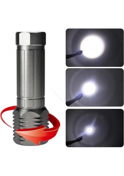Küçük Güçlü Zoomlu El Feneri fiyatları