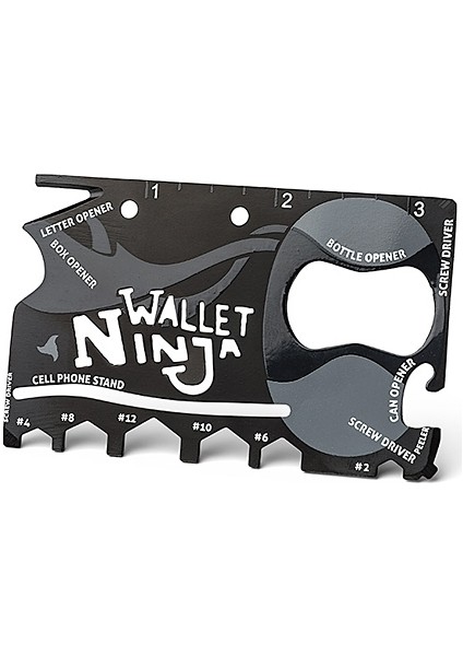 Ninja Wallet 18 In 1 Multi Tool Kit