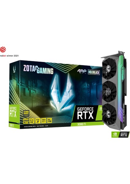 Nvıdıa Geforce Rtx 3080 Ti Amp Holo 12GB GDDR6X 384BIT Ekran Kartı ZT-A30810F-10P