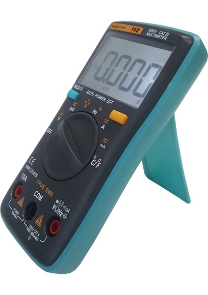 s RM102 True Rms Çok Fonksiyonlu LCD Dijital (Yurt Dışından)
