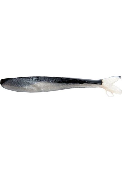 Barsch Killer Silikon 6cm 5 Li Pkt #bl/wh