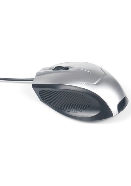 WZ-3012 Kablolu USB Optik Mouse 1600 Dpi Optic Maus Fare - Gri