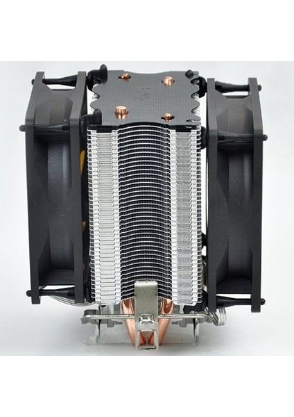 Intel 775 1155 1156 I3 I5 I7 Amd Am2 Am3 Cpu Işlemci Fanı Pc Cooler 2 x 9cm Fan