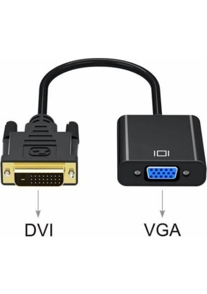 Dvı - D (24+1) To VGA Aktif Dönüştürücü Kablo (Dvı-D Erkek - VGA Dişi) modelleri