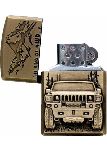 Tasarımlı Jeep Metal Çakmak , Gazlı Çakmak fiyatları