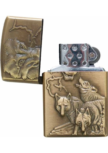 Bronz Metal Kurt Çakmak , Gazlı Çakmak fiyatları