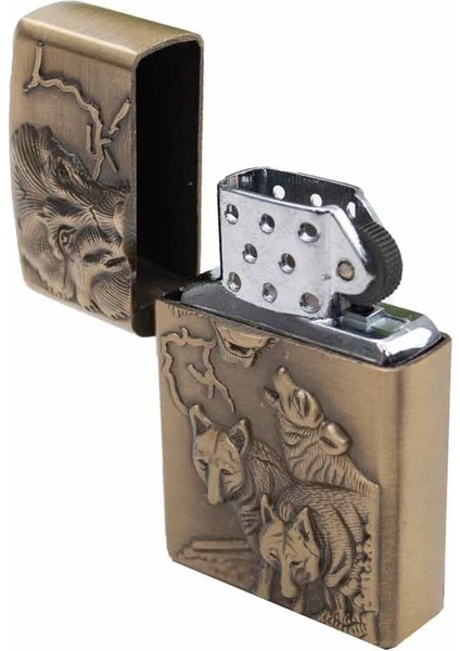 Bronz Metal Kurt Çakmak , Gazlı Çakmak modelleri