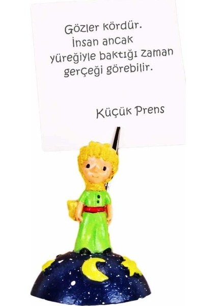 Küçük Prens Işıklı Biblo Küçük Prens Amigurumi ve Notluk modelleri