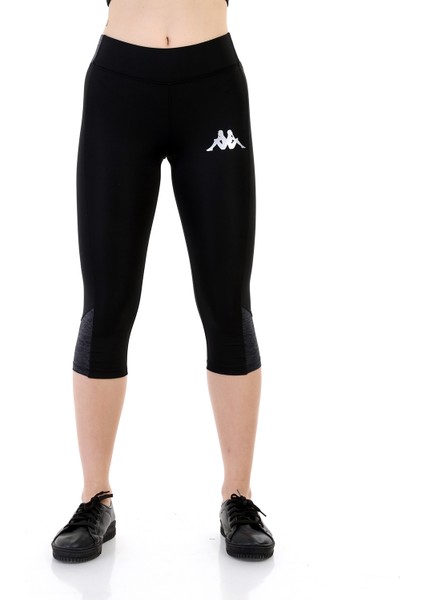 304TVK0 Kadın Kapri Tayt Melanı