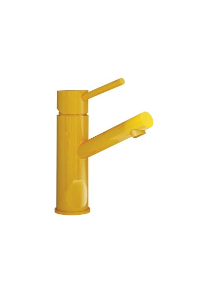 Ducky Ficus Lavabo Armatürü Sarı FC1198Y