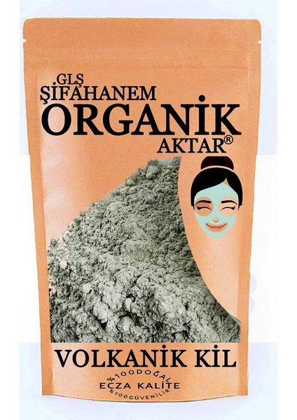 GLŞ Şifahanem Organik Aktar Yeşil Volakanik Kil 500 gr