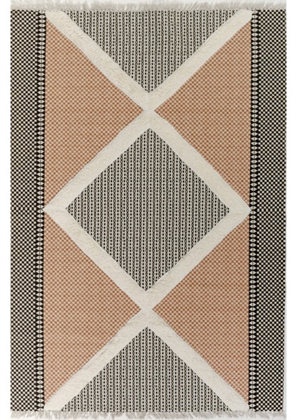 Rustik 4020 Bohem İskandinav Stil Kilim 80 x 150 cm.