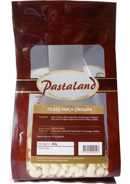 Fildişi Parça Çikolata 200 gr