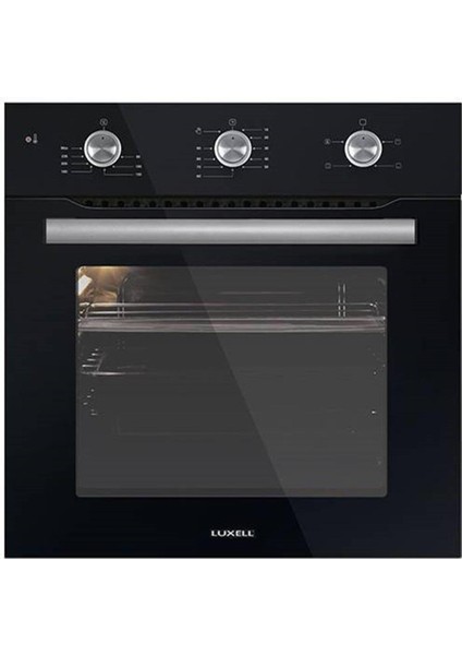 A6Sf2 Mt Siyah Cam Panel Fırın