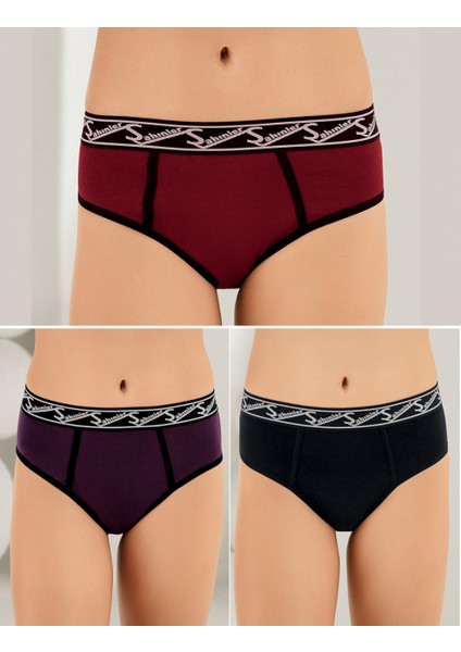 6 Lı Paket Kadın Külot MB3084