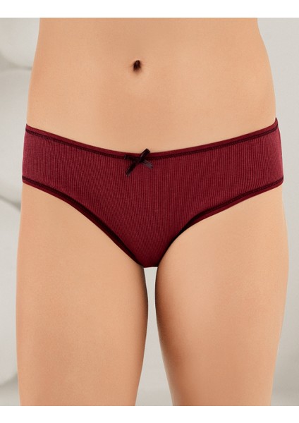 6 Lı Paket Kaşkorse Kadın Külot MB3087 modelleri