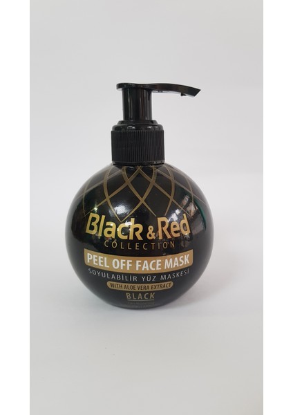 Siyah Slikon Yüz Maskesi 250 ml