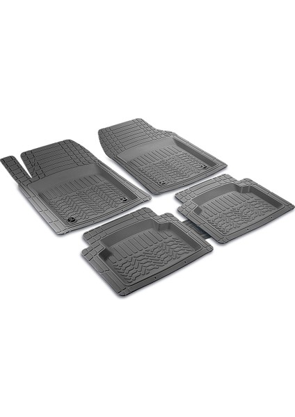 Seat CORDOBA 2007 Ile Uyumlu Prox 4d Havuzlu Paspas Siyah