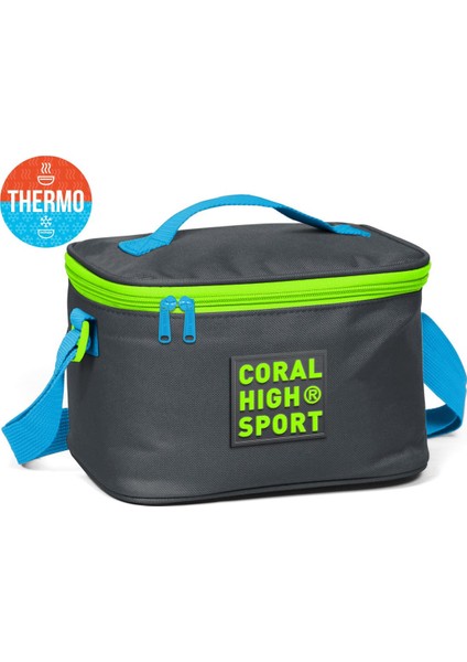 Coral High Sport Gri Thermo Beslenme Çantası 22802