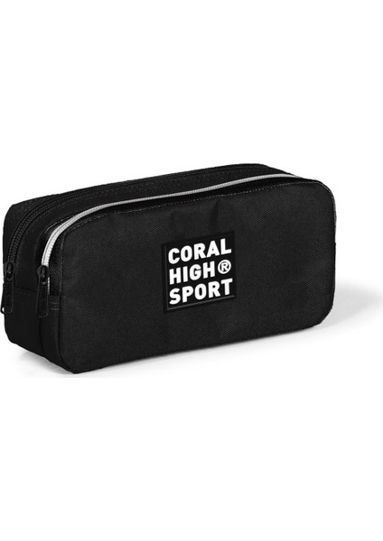 Sport Siyah Iki Bölmeli Kalem Çantası 2261