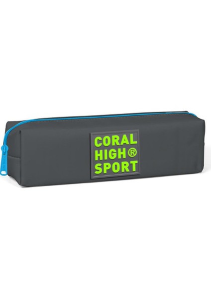 Sport Gri Tek Bölmeli Kalem Çantası 22334