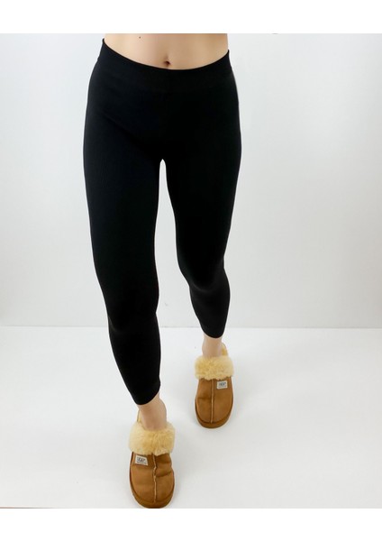 Kadın Siyah Triko Tayt fiyatları