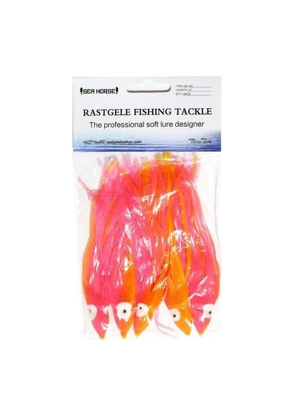 12 cm L11 10'lu Paket Ahtapot