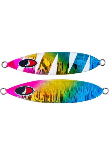 1005N 80MM 60G NJ006 Glow Rainbow Slow Jig
