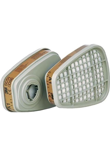 3m 6051 A1 Organik Gaz Buhar Maske Filtresi 1 Çift