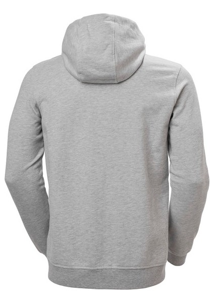 Helly Hansen Hh Hh Logo Full Zıp Hoodıe Gri Erkek Sweatshirt 34163-949