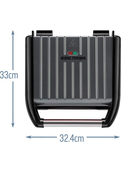 25041-56 Family Steel Grill Gunmetal Elektrikli Izgara fırsatları
