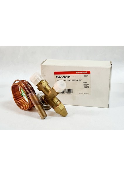 Expansion Valf Termostatik Genleşme Vanası Honeywell İç Denge Tmv-00001 R22/407- ( 1 Adet)