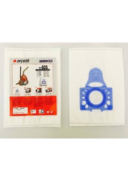 Süpürge Bez Torba Arçelik-Beko Tt635 5 Adet
