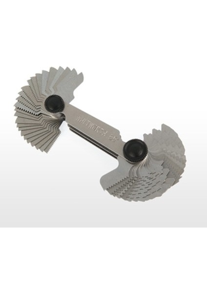 A 0306D Diş Tarağı 0,25 - 6,00 mm 24 Yapraklı