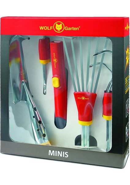 Multistar Bahçe Seti 5 Parça - Kürek, Çapa, Tırmık