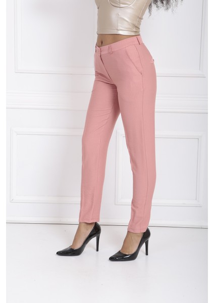 Beli Köprülü Süs Dikişli Pantolon PNT32689 modelleri