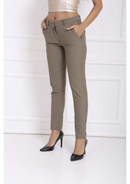 Beli Köprülü Süs Dikişli Pantolon PNT32689 fırsatları